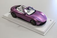 BBR Models  Ferrari Ferrari Roma Spider - VIOLA SCUDERIA 1.1 - Red Matt