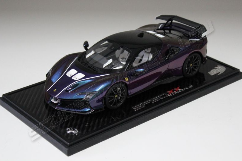 BBR Models  Ferrari #     Ferrari SF90 XX Stradalle - CHAMELEON - Red Matt