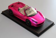 BBR Models 2011 Ferrari Ferrari 458 Spider - PINK FLASH - #01 / 10 - Pink Flash