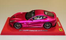 BBR Models  Ferrari Ferrari F12 Berlinetta - PINK FLASH / RED - #02/20 Pink Flash