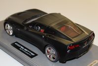 BBR Models  Corvette Corvette Stingray C7 - MATT BLACK - Black Matt