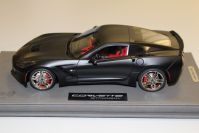 BBR Models  Corvette Corvette Stingray C7 - MATT BLACK - Black Matt