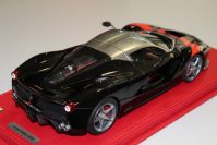 BBR Models 2014 Ferrari Ferrari LaFerrari - BLACK / SILVER / RED STRIPE - - Black / Silver