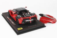 BBR Models 2013 Ferrari Ferrari LaFerrari - RED / CARBON - OPEN - Red / Carbon Roof