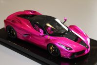 BBR Models 2013 Ferrari Ferrari LaFerrari - PINK FLASH / CARBON - Pink Flash