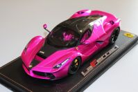 BBR Models 2013 Ferrari Ferrari LaFerrari - PINK FLASH / CARBON - Pink Flash