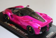 BBR Models 2013 Ferrari Ferrari LaFerrari - PINK FLASH / CARBON - Pink Flash