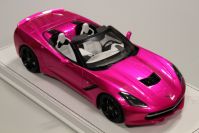 BBR Models 2014 Corvette Corvette Stingray Convertible - PINK FLASH - Pink Flash