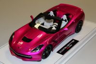 BBR Models 2014 Corvette Corvette Stingray Convertible - PINK FLASH - Pink Flash