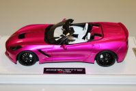 BBR Models 2014 Corvette Corvette Stingray Convertible - PINK FLASH - Pink Flash