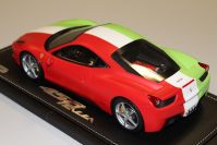 BBR Models 2009 Ferrari Ferrari 458 Italia - LOVE - Red / White / Green