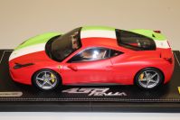 BBR Models 2009 Ferrari Ferrari 458 Italia - LOVE - Red / White / Green