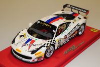 BBR Models 2015 Ferrari Ferrari 458 Challenge Evoluzione # 72 White