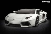 Pocher 2011 Lamborghini Lamborghini Aventador LP700-4 - KIT WHITE ISIS - White Isis