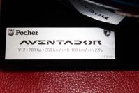 Pocher Lamborghini Lamborghini Aventador LP700-4 - BLU MONTEREY - Blue Monterey