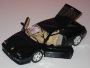 Polistil 1989 Ferrari Ferrari 348 TB - BLACK - Black