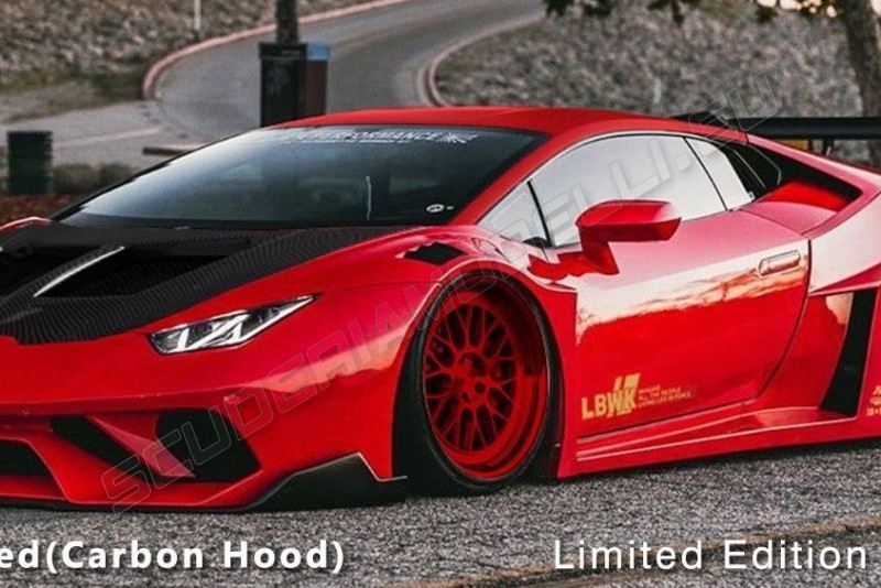 Ivy Models  Lamborghini # LB Works Huracan GT - RED METALLIC - Red Metallic