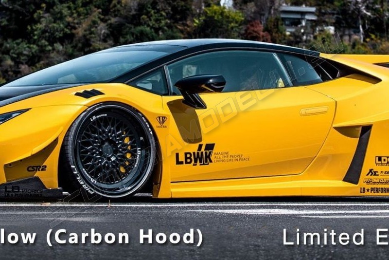 Ivy Models  Lamborghini # LB Works Huracan GT - YELLOW METALLIC - Yellow Metallic