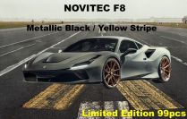#     Novitec F8 - BLACK MET / YELLOW - [preorder]
