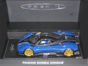 Peako Model 2009 Pagani PAGANI Zonda Cinque - BLUE - Blue Carbonium