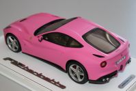 BBR Models  Ferrari Ferrari F12 Berlinetta - QATAR MATT PINK - Red Matt