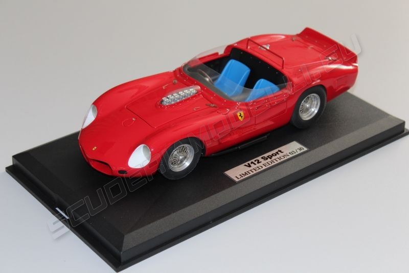 V12 Sportmodels 1962 n/a 250 TRI/62 - LOW TAIL - RED - Red