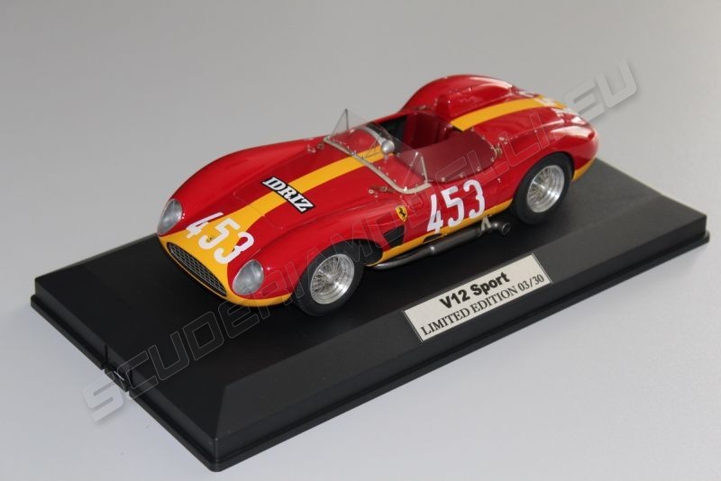 V12 Sportmodels 1957 n/a 500 TRC - Mille Miglia #453 - Red / Yellow