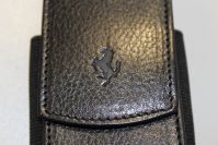 Ferrari Leather Case - BLACK - [in stock]
