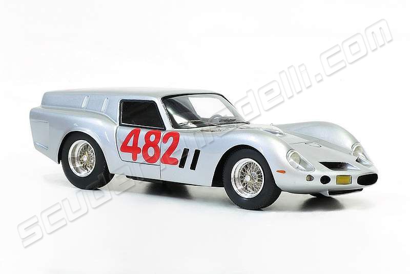 Fujimi 1:43 Ferrari 250 GT Breadvan #482 – Coppa Gallenga Hill Climb – Maquette Neuve