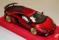 MR Collection 2015 Lamborghini Lamborghini Aventador LP750-4 SV - PEARL RED MET - Red Metallic