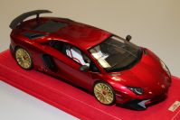 MR Collection 2015 Lamborghini Lamborghini Aventador LP750-4 SV - PEARL RED MET - Red Metallic