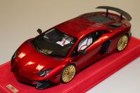 MR Collection 2015 Lamborghini Lamborghini Aventador LP750-4 SV - PEARL RED MET - Red Metallic