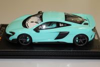 Tecnomodel 2015 McLaren McLaren 675LT - BLUE TIFFANY - Red Matt