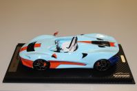 Tecnomodel  McLaren McLaren ELVA - LIGHT BLUE / ORANGE - Red Matt