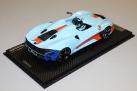 Tecnomodel  McLaren McLaren ELVA - LIGHT BLUE / ORANGE - Red Matt