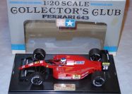 Tamiya 1991 Ferrari 1991 - Ferrari 643 - Jean Alesi #28 - Red