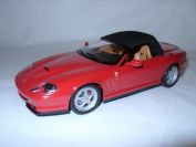 TRZ Models 2001 Ferrari 550 Barchetta - SOFT TOP - TRANSKIT - Black