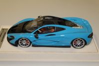 Tecnomodel 2013 McLaren McLaren P1 - BABY BLUE / BLACK - 15/15 Baby Blue