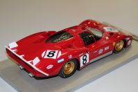 Tecnomodel 1970 Ferrari Ferrari 512 S Longtail - #8 - 002 / 100 Red