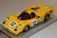 Tecnomodel 1970 Ferrari Ferrari 512 S Longtail - #12 - Yellow