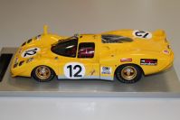 Tecnomodel 1970 Ferrari Ferrari 512 S Longtail - #12 - Yellow