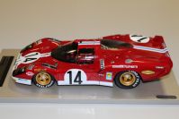 Tecnomodel 1970 Ferrari Ferrari 512 S Longtail - #14 - Red / White