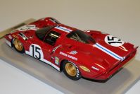 Tecnomodel 1970 Ferrari Ferrari 512 S Longtail - #15 - Red / White