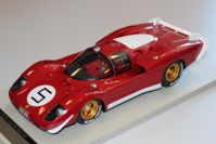 Tecnomodel 1970 Ferrari Ferrari 512 S Longtail - #5 TEST - Red