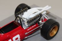 Tecnomodel 1967 Ferrari Ferrari 312 F1-67  Monaco GP #18 Red