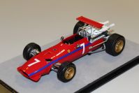 Tecnomodel 1968 Ferrari Ferrari 312 F1/68 Watkins Glen GP #7 - #2/120 Red