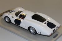 Tecnomodel 1966 Ferrari Ferrari 365 P - White elephant - PRESS - White