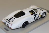 Tecnomodel 1966 Ferrari Ferrari 365 P - White elephant - Le Mans #18 - White