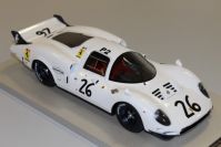 Tecnomodel 1967 Ferrari Ferrari 365 P - White elephant - Le Mans #26 - White