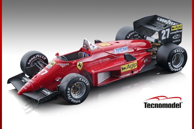 Tecnomodel  Ferrari Ferrari 156-85 F1 Winner Canada GP 1985 #27 Red